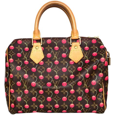 lv cherry speedy 25